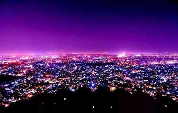 View of Pink City from Nahargarh Fort