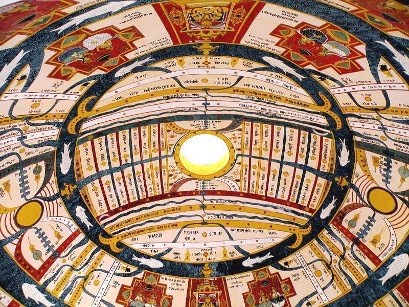 Oculus Dome Jawahar Kala Kendra Jain murals