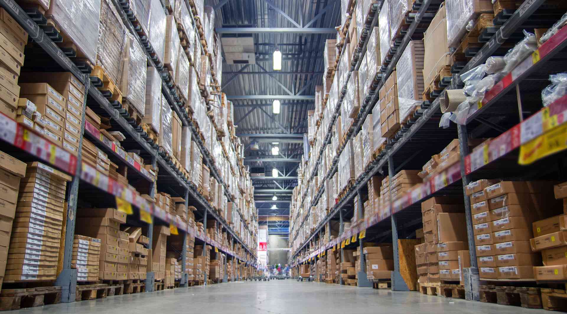 warehouse for EVM and VV Pet machines