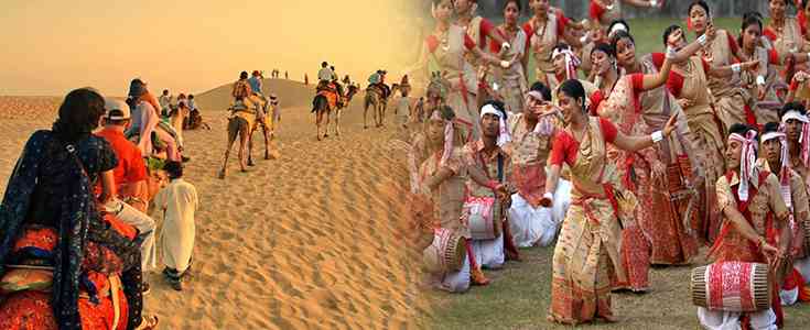 Assam is partnering with Rajasthan to hold a series of programmes to give people from their state the experience of each other's cultural diversity.