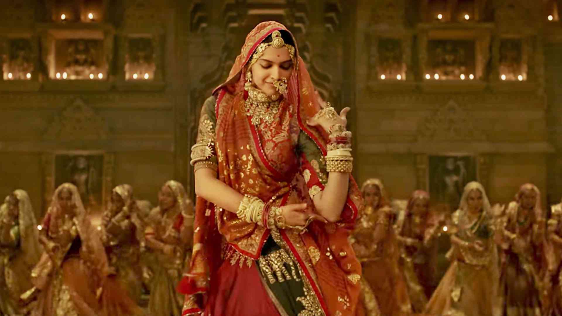 deepika padukone padmavati ghoomar