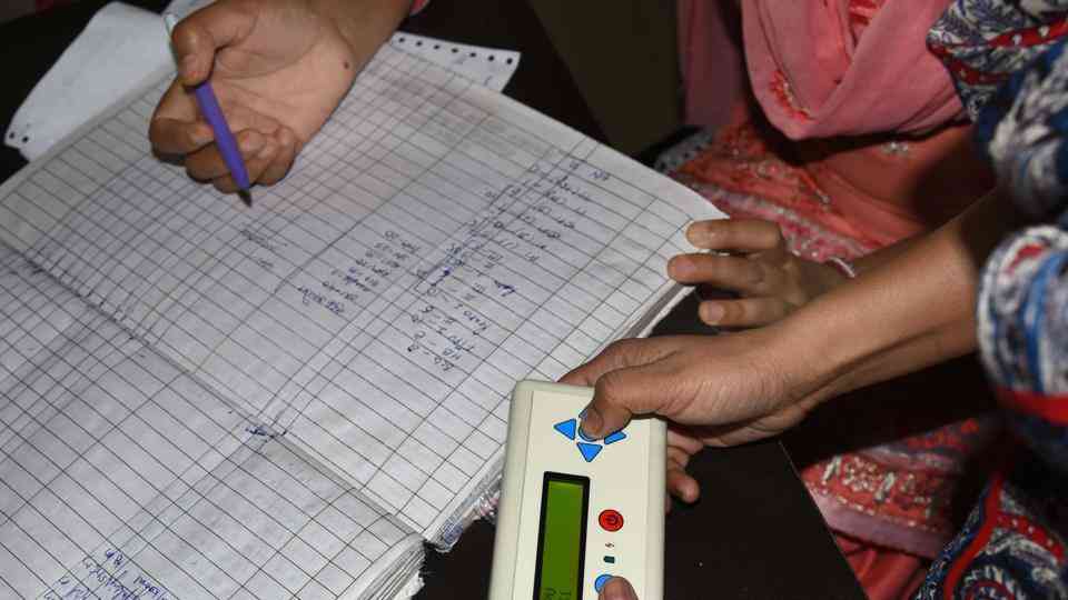real-time information on vaccination of children