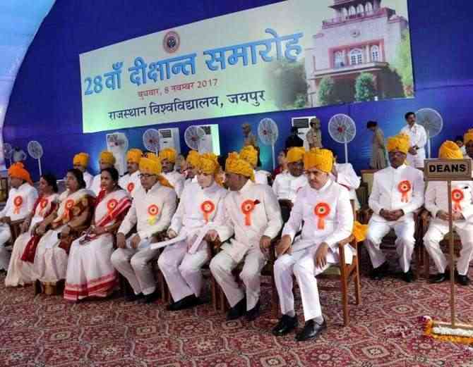 à¤°à¤¾à¤œà¤¸à¥à¤¥à¤¾à¤¨ à¤µà¤¿à¤¶à¥à¤µà¤µà¤¿à¤¦à¥à¤¯à¤¾à¤²à¤¯ à¤•à¤¾ 28à¤µà¤¾à¤ à¤¦à¥€à¤•à¥à¤·à¤¾à¤‚à¤¤ à¤¸à¤®à¤¾à¤°à¥‹à¤¹