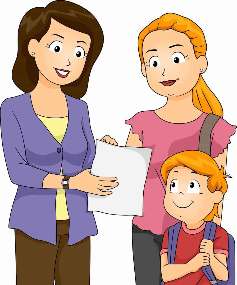 mother teacher meeting