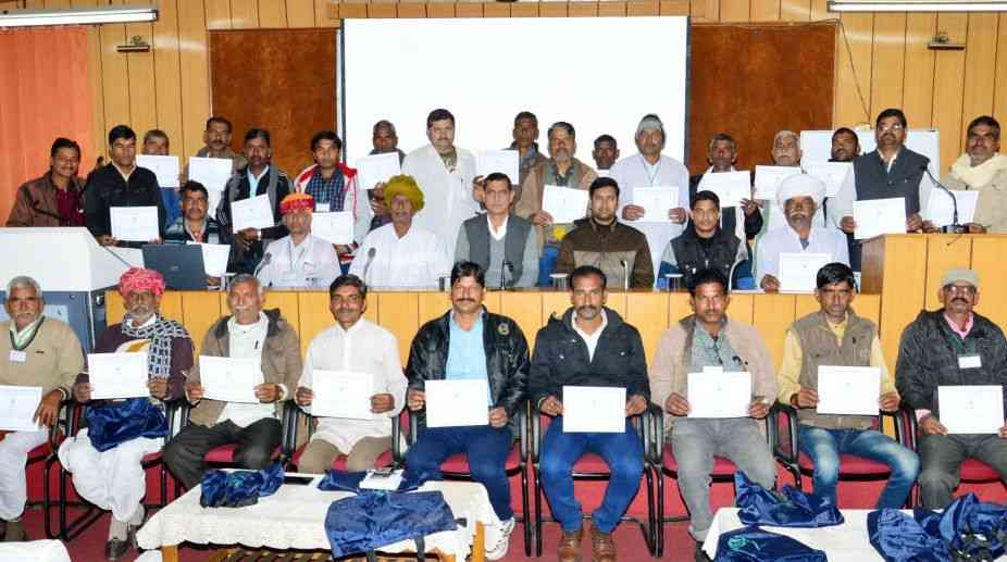  Farmers from Ajmer at UHF Nauni in Himachal Pradesh