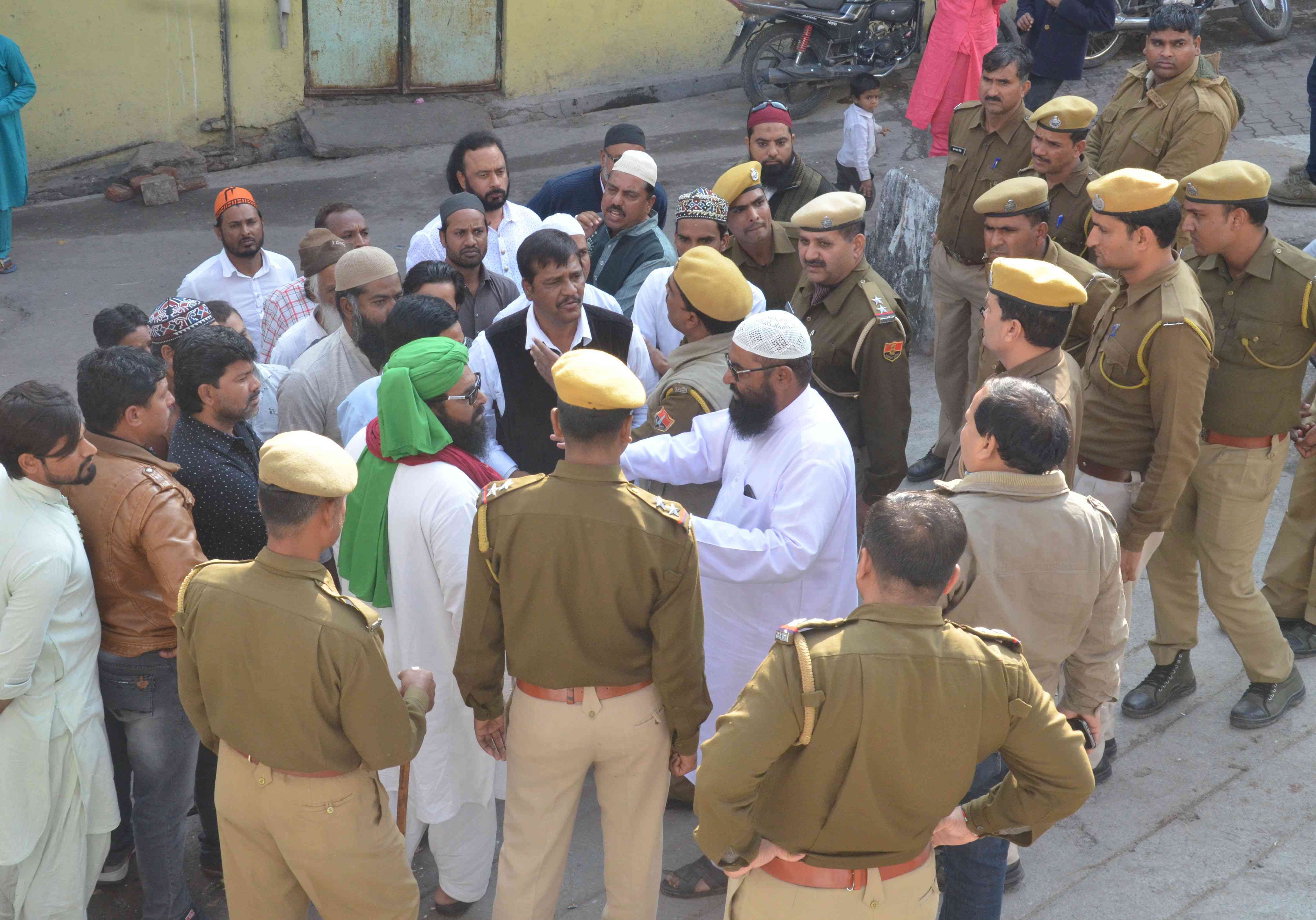additional police force deployed in rajsamand