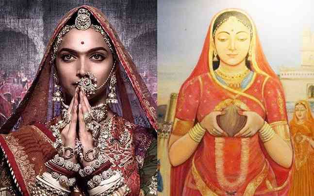 Deepika Padukone in Padmavati and Rani Padmini