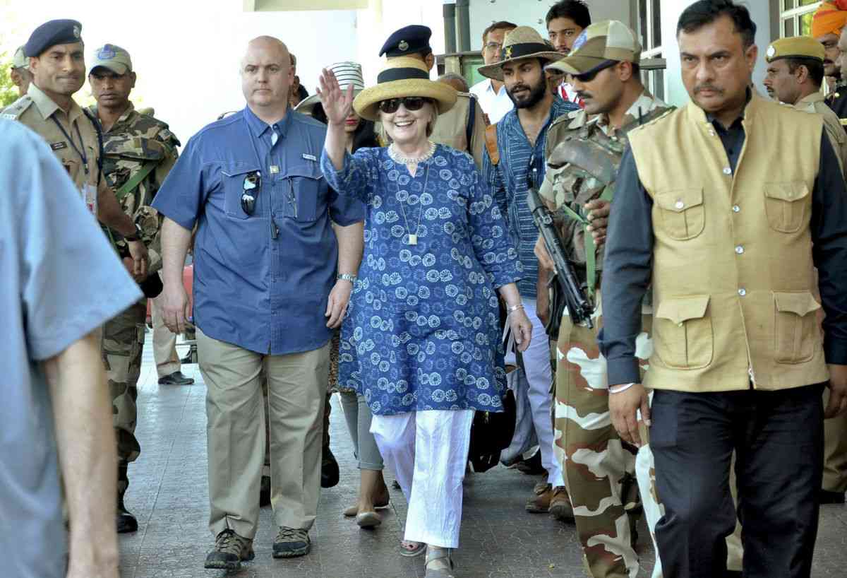 hillary clinton jodhpur india visit