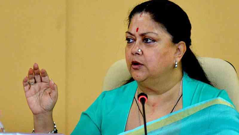 rajasthan government decision change vasundhara raje
