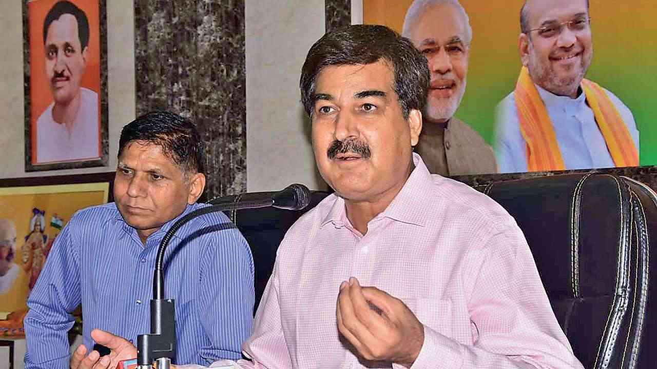 Industry Minister Rajpal Singh Shekhawat