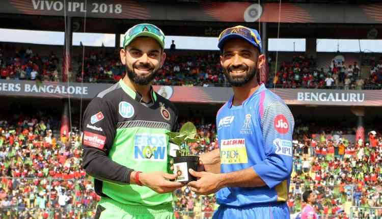 rajasthan royals go green initiative royal challengers bangalore