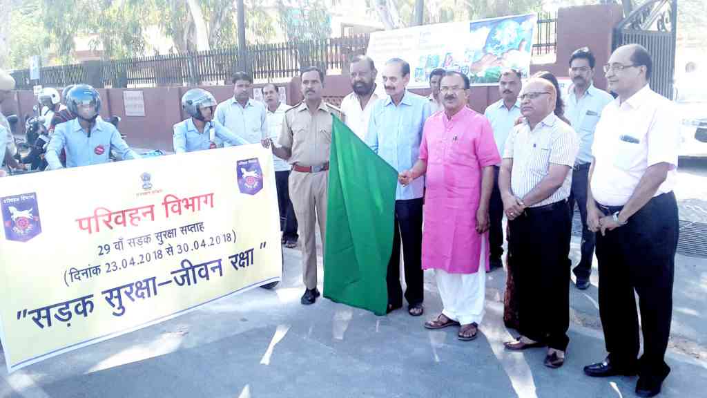 29th national road safety week vasudev devnani
