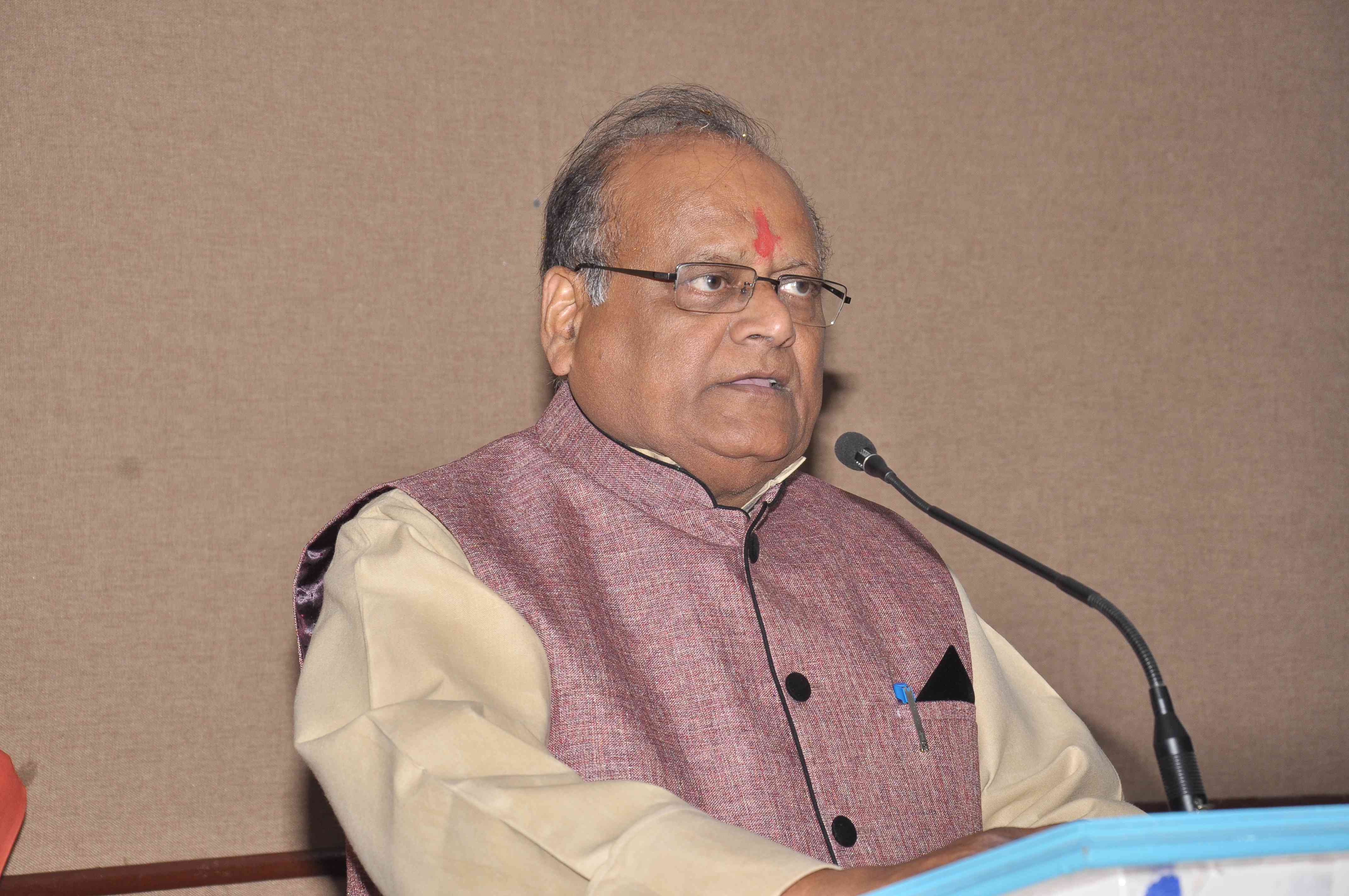 Medical Minister Kali Charan Saraf