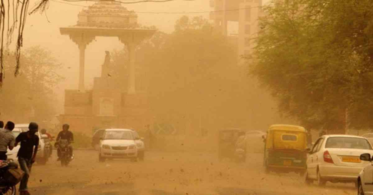 Dust Storm in Rajasthan