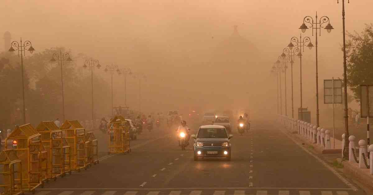 dust storm thunderstorm in rajasthan