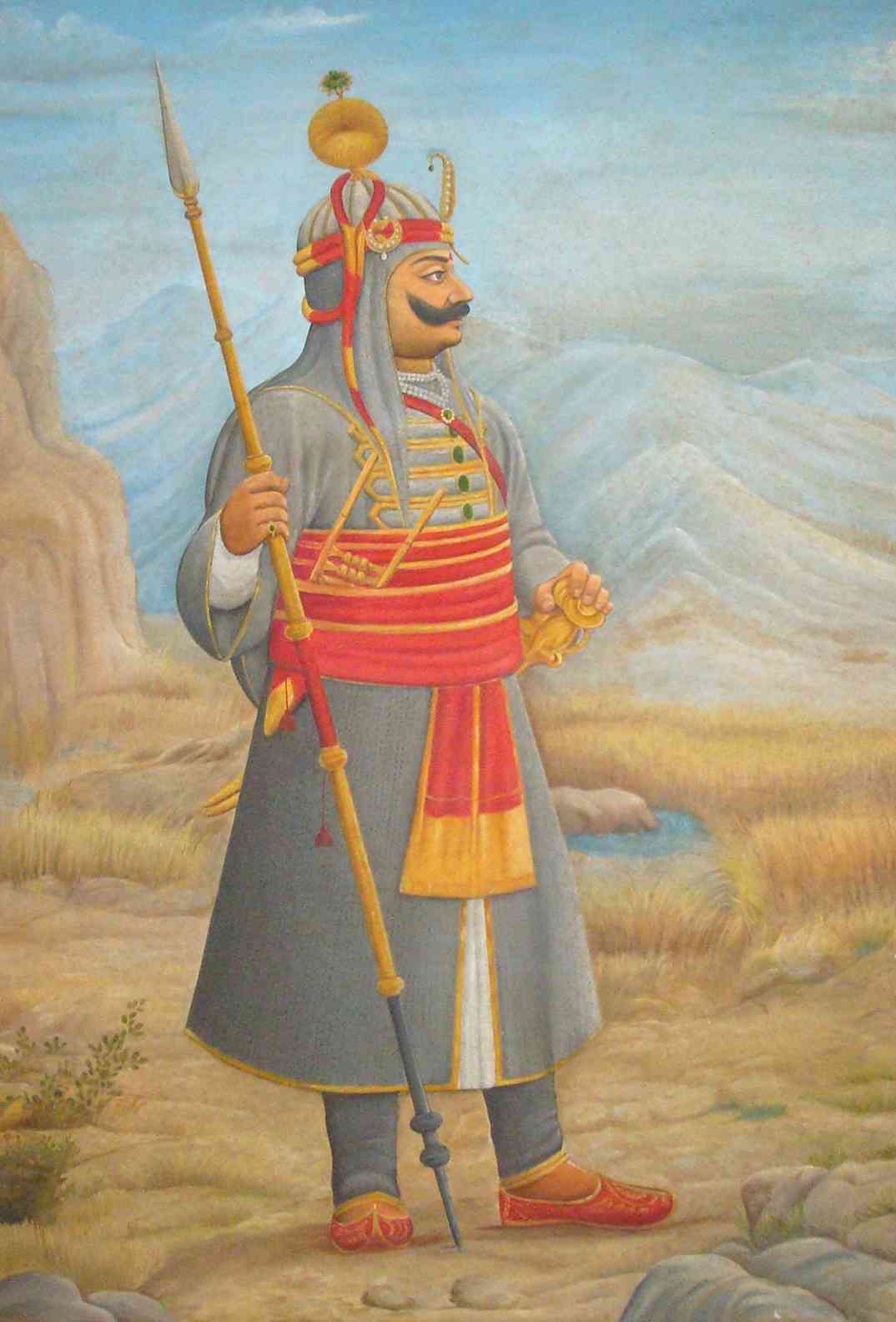 Painting Maharana Pratap
