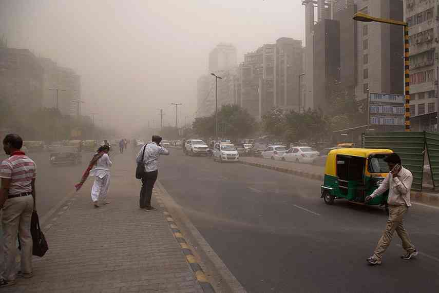 Dust Storm in Rajasthan