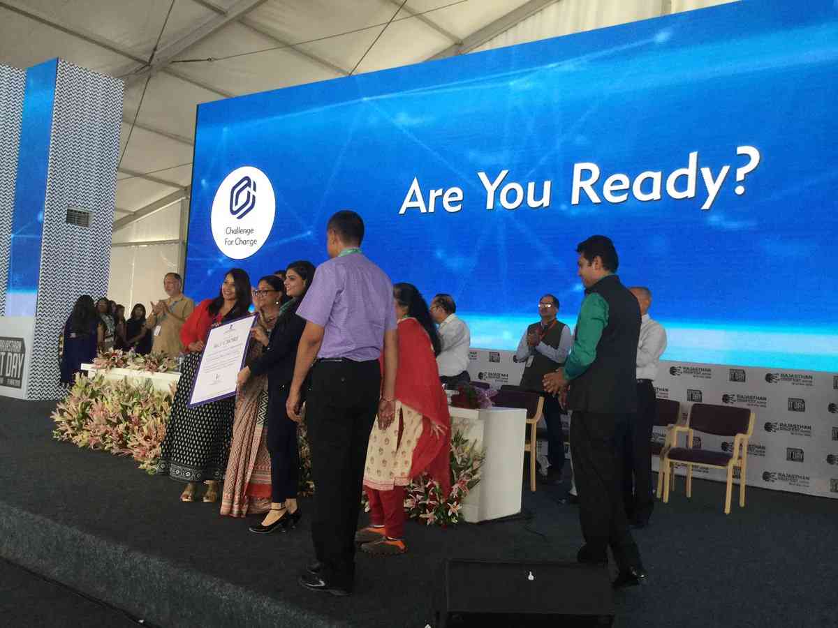Rajasthan Government inviting entries for the Challenge for Change Contest