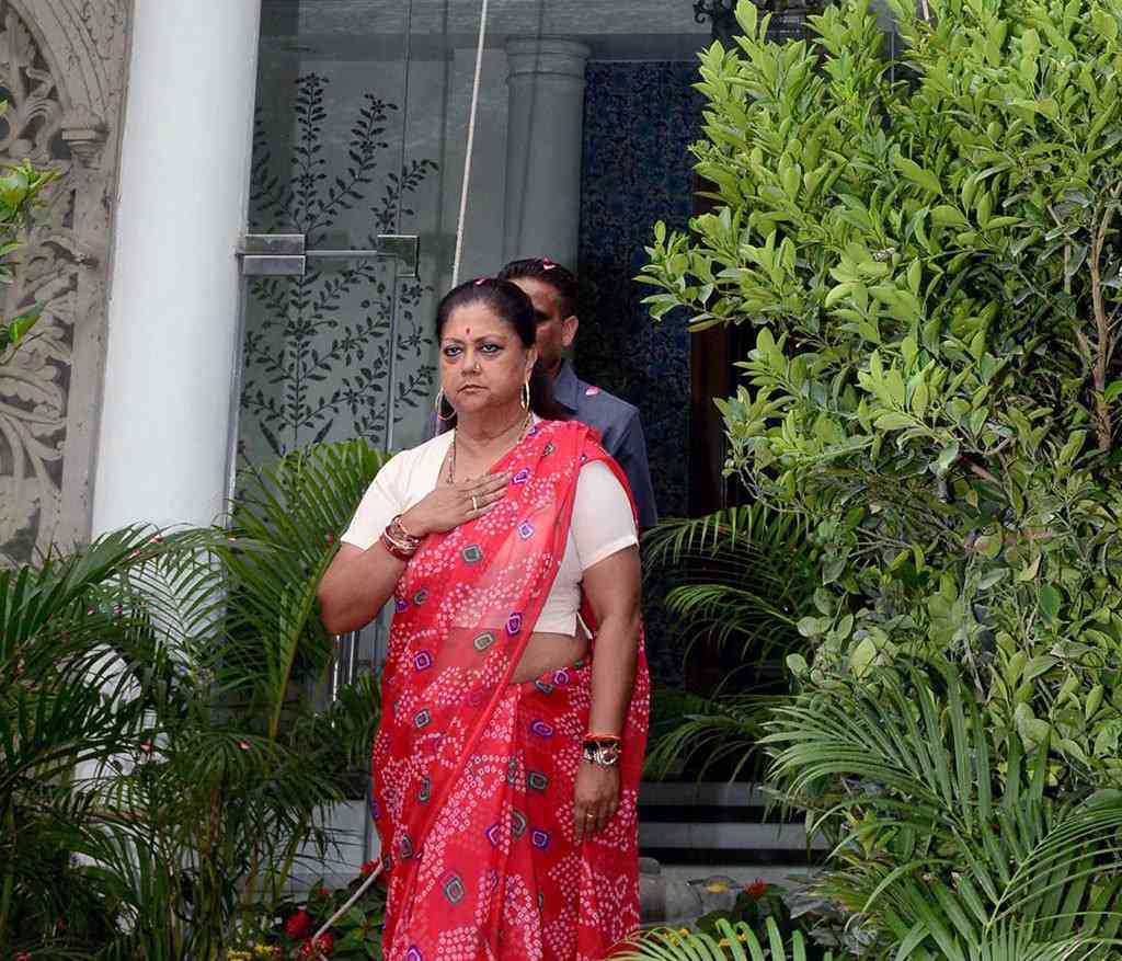 Vasundhara Raje on Independence Day