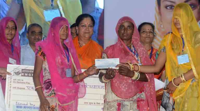 CM Vasundhara Raje, Rajasthan