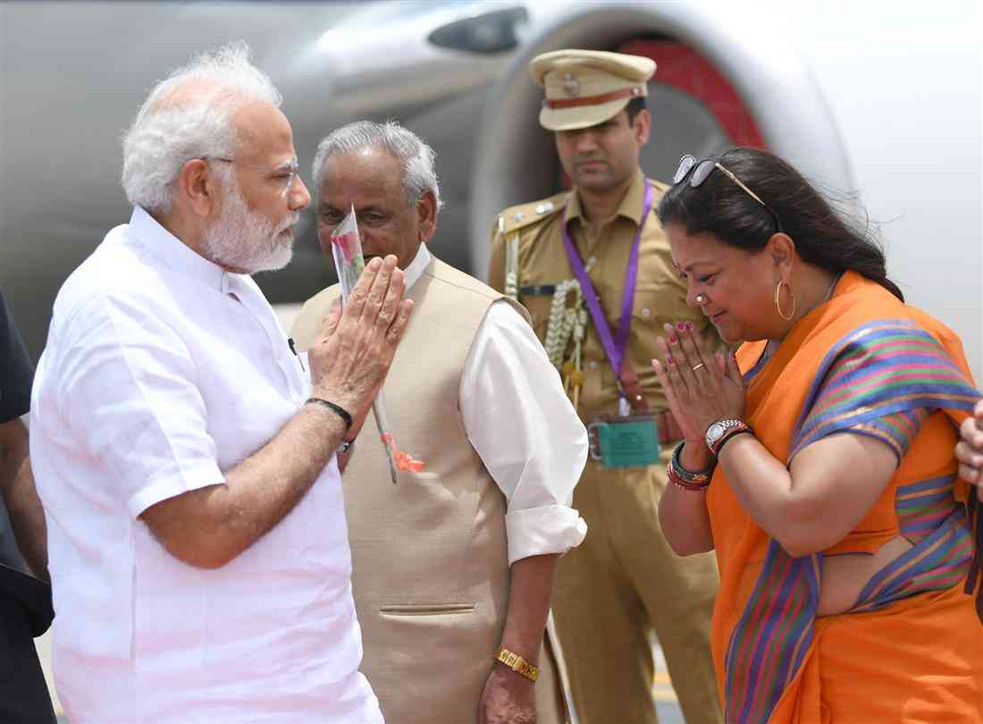 Narendra Modi in Rajasthan

