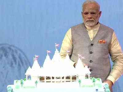 PM Modi inaugurated Temple construction in UAE