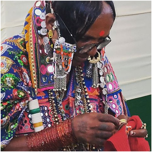 lambani woman Lepo embroidery
