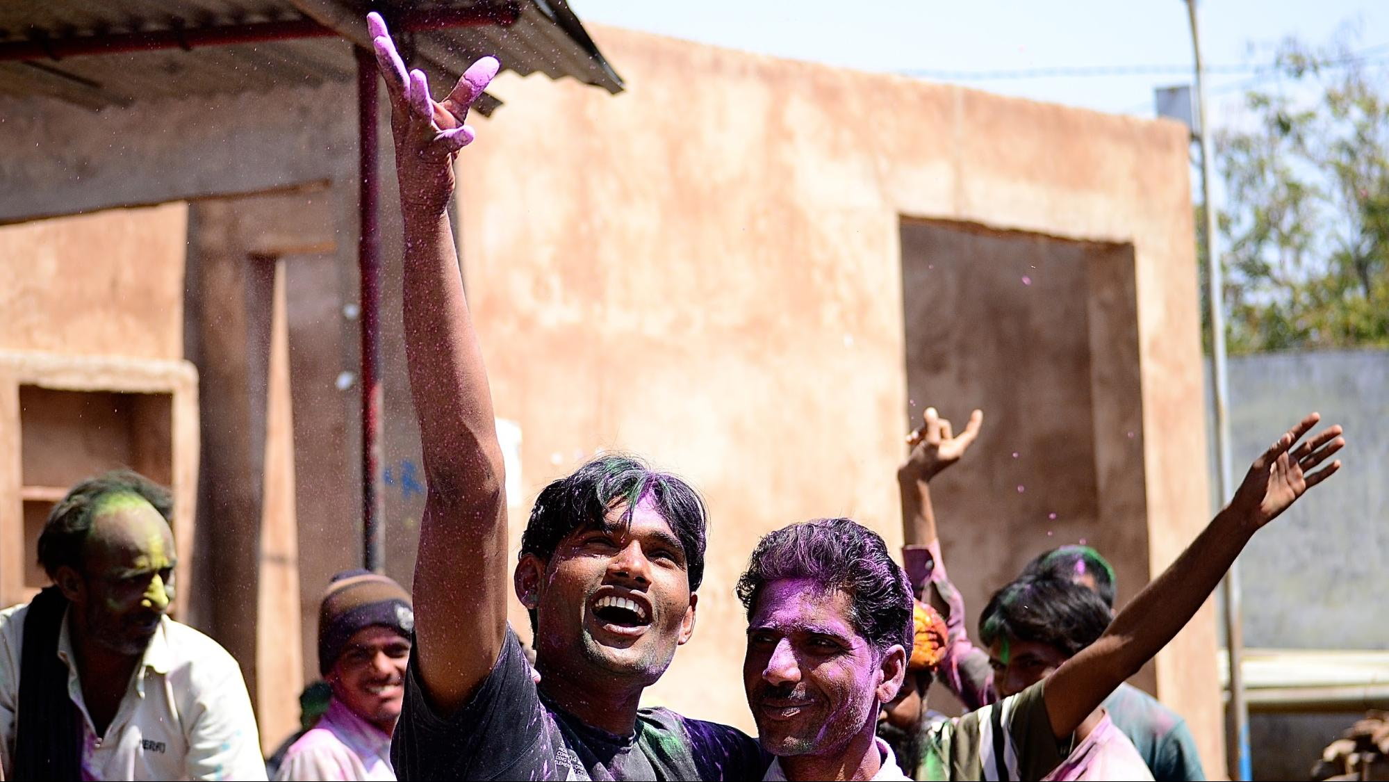 Sahariya tribe Holi celebration