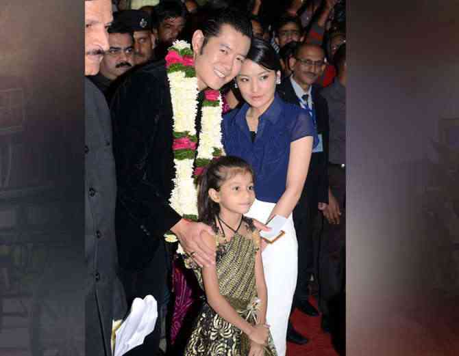 bhutan king on rajasthan tour