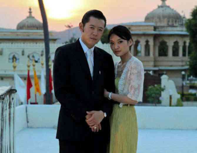 bhutan king on rajasthan tour