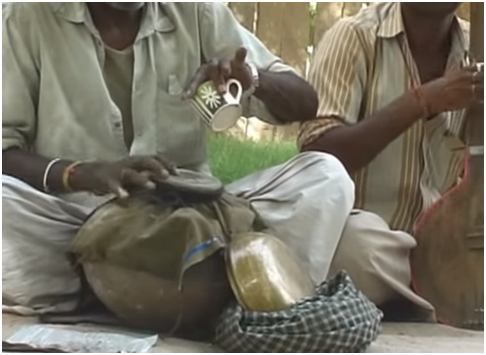 Gharha folk musical performance