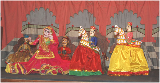 Kathputli performance