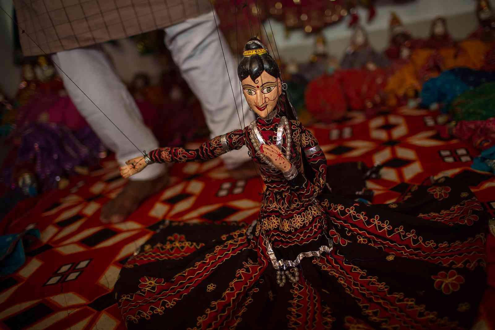Rajasthani Kathputli Puppet show