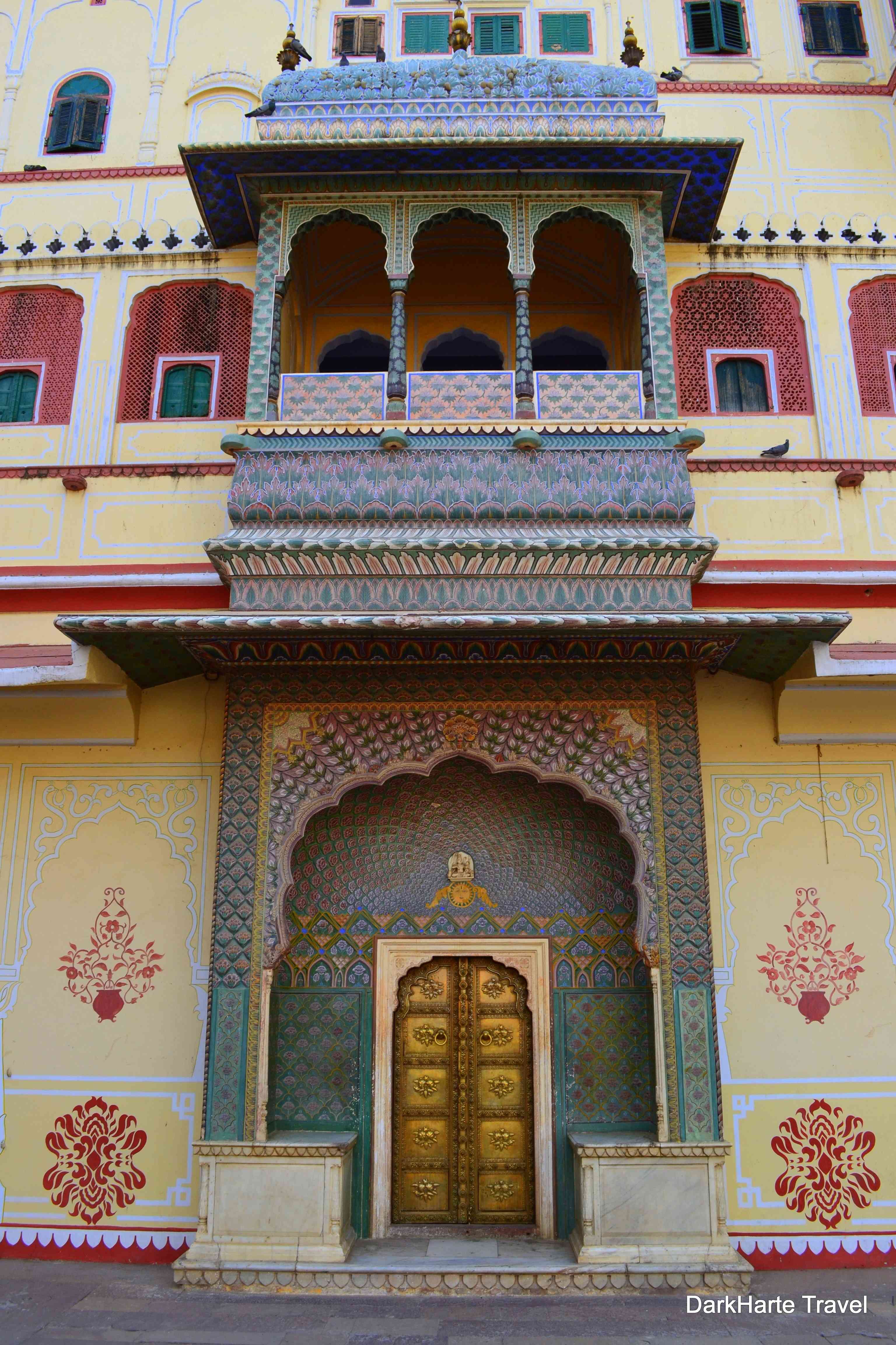 The Rose Gate represents winter and is dedicated to the Goddess Devi.