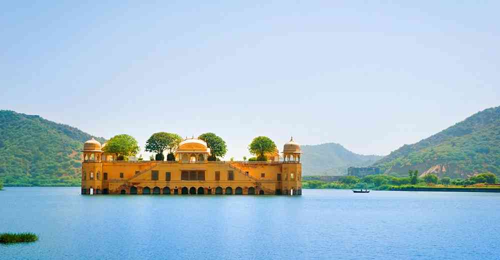 Rajasthan Tourist Destinations nearby Delhi-Jaipur Jal Mahal
