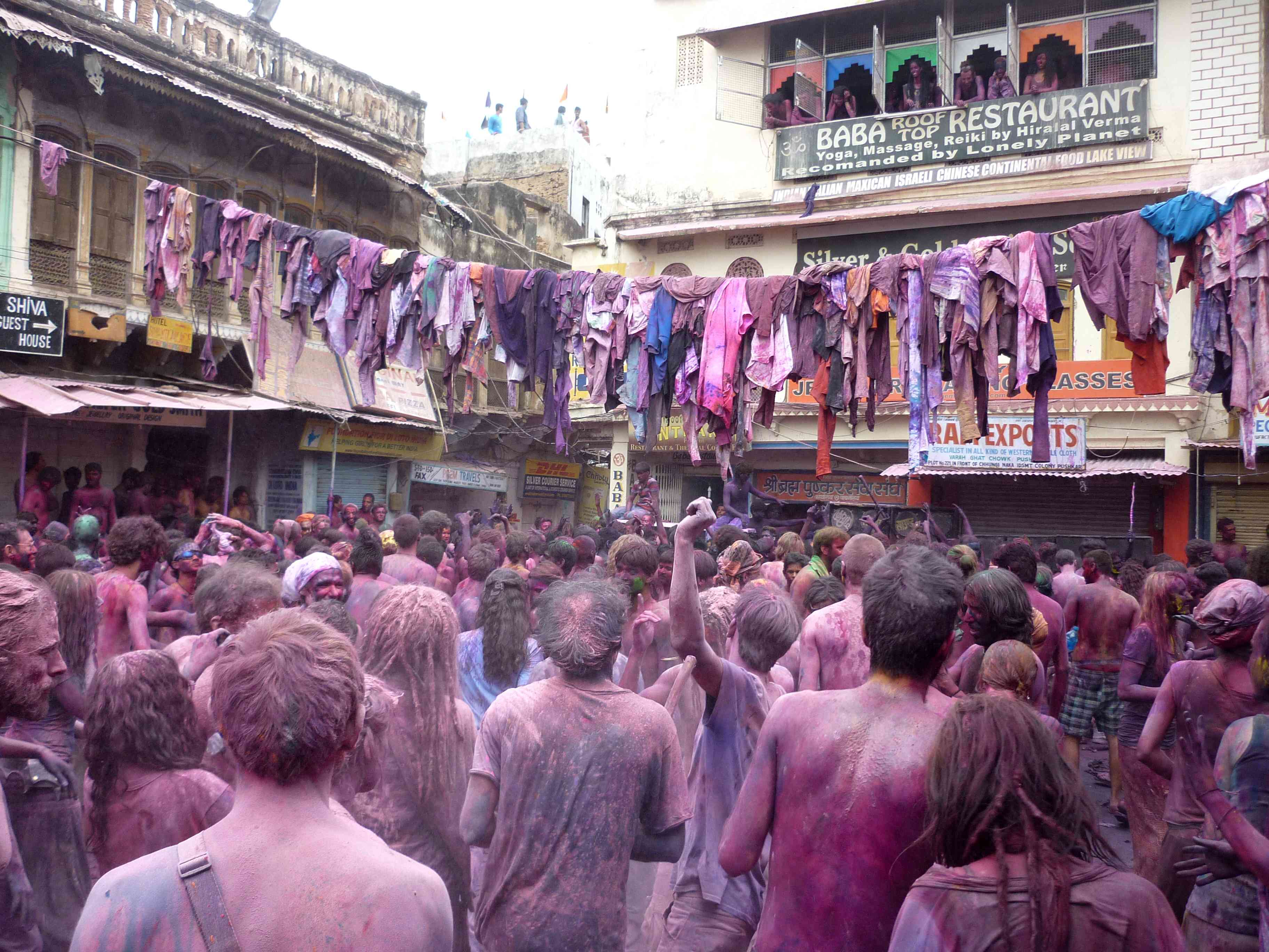 Holi Celebration in Pushkar