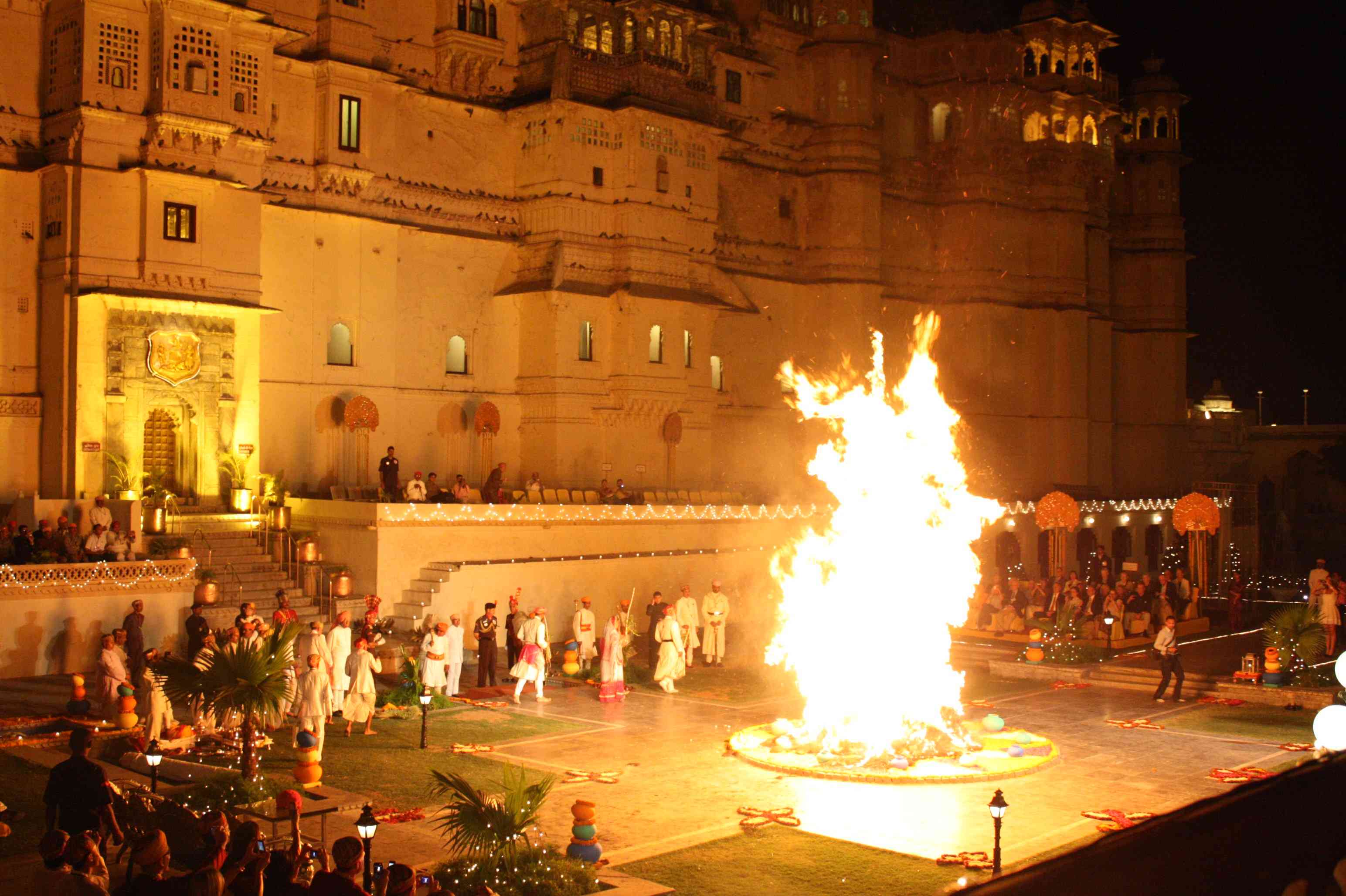 Holika Dehan in Udaipur