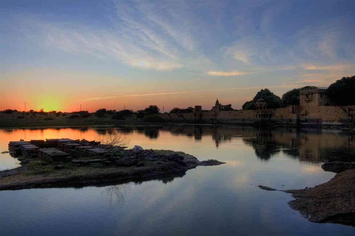Amar Sagar Lake Jaisalmer