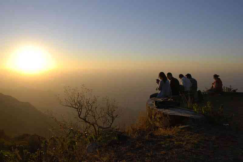 Sunset Point in Mount Abu