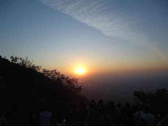 Sunset Point in Mount Abu