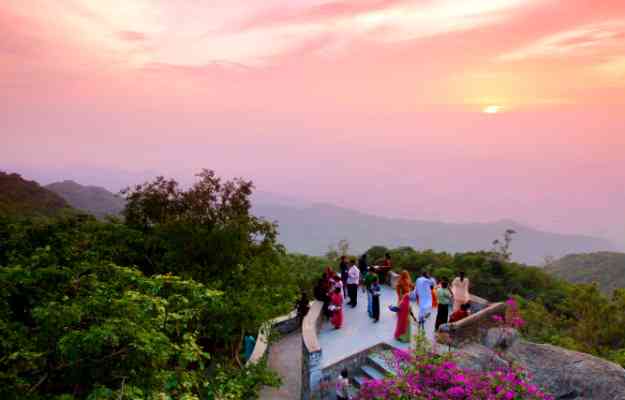 Sunset Point in Mount Abu