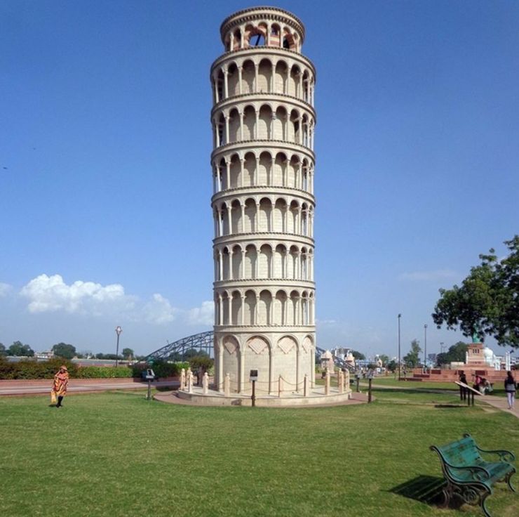 Leaning Tower of Pisa Seven Wonders Park, Kota