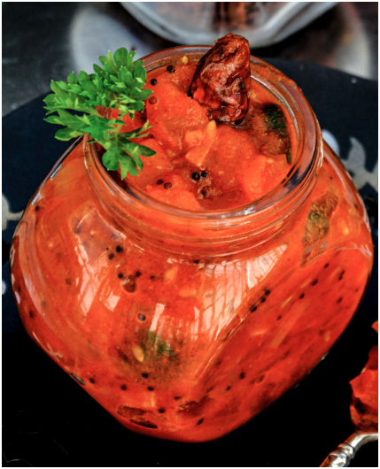 Rajasthani Tamatar Masala chutney recipe
