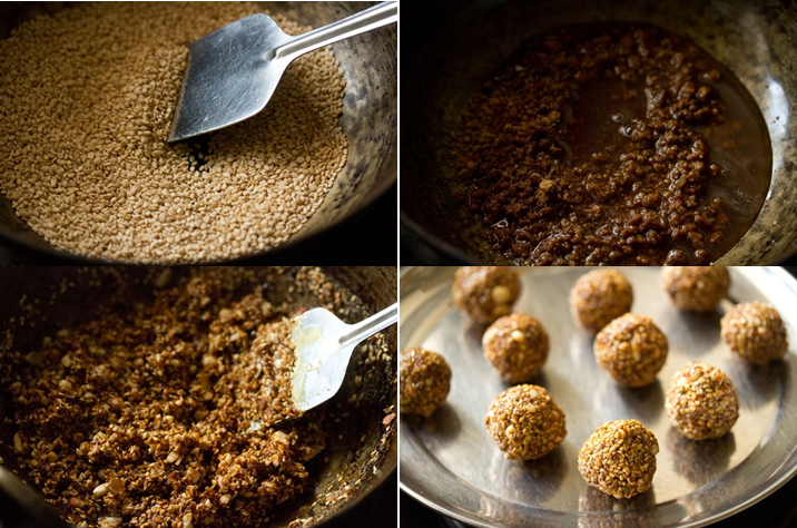 Til ke laddu recipe