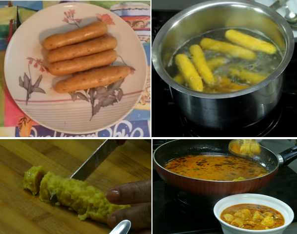 Besan ke Gatte recipe