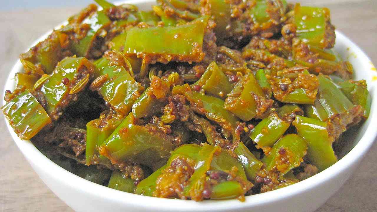 mirch ke tipore chilli pickle