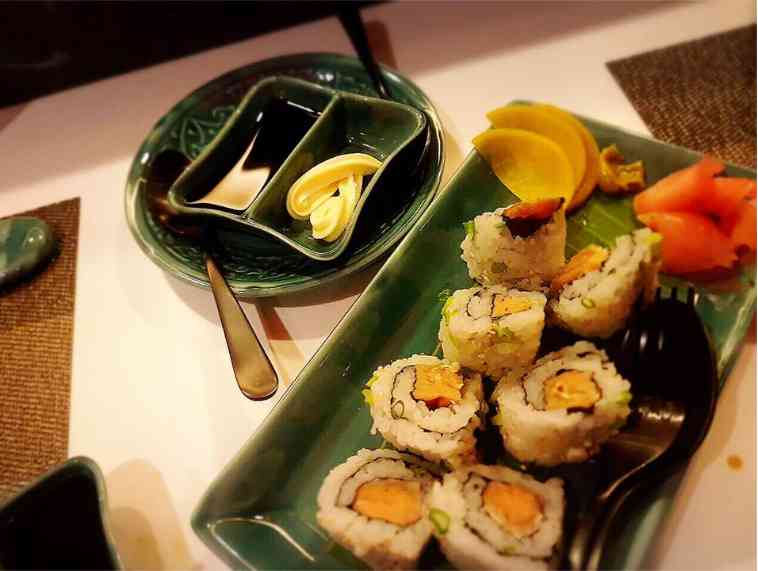 Japanese dish at Atsui Pan Asian Restaurant