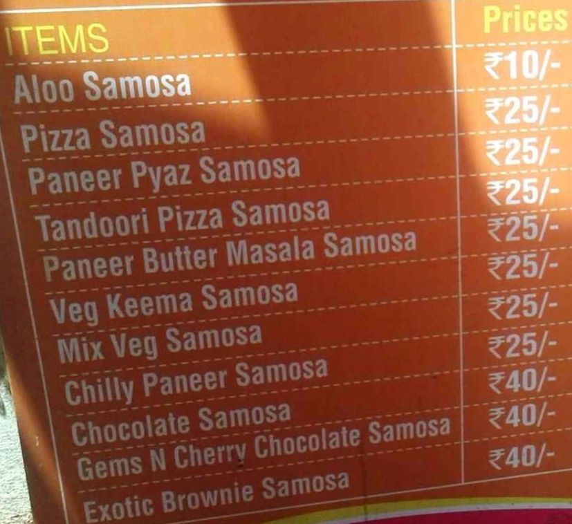 Thaggu Ke Samose
