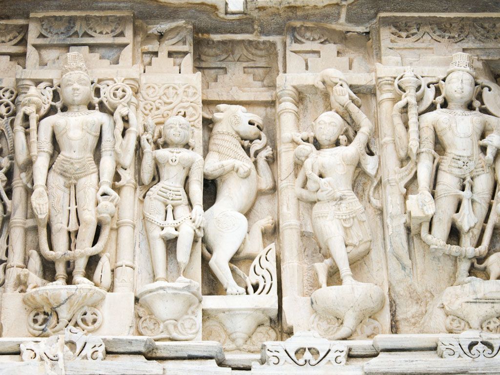 Stone carving