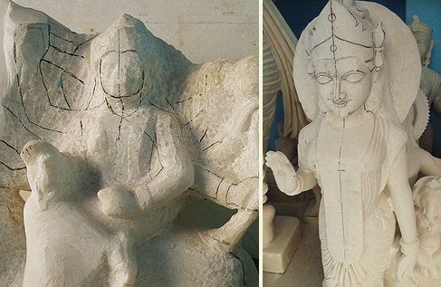 Raw Carving work